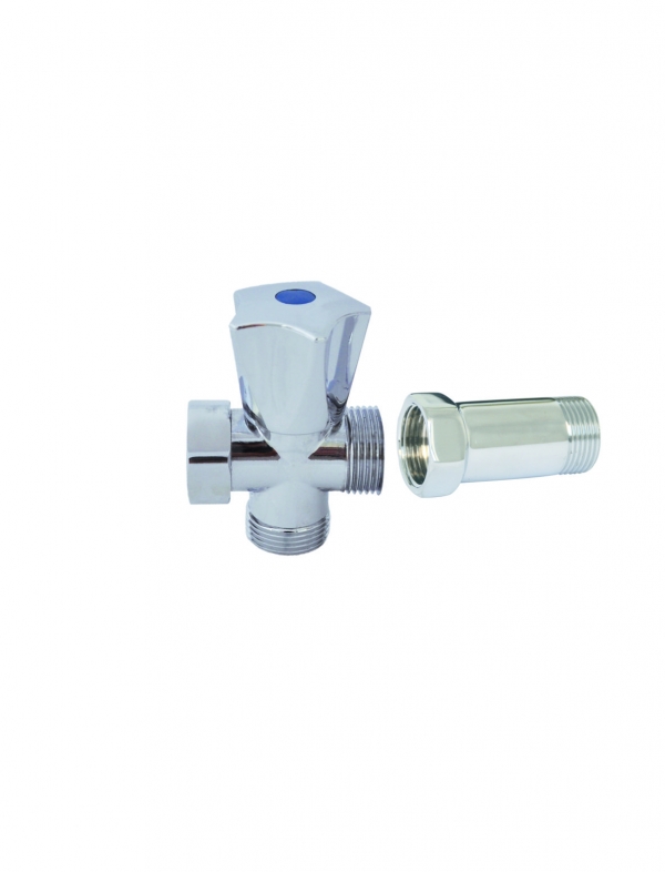 КРАН С ОТКЛОНЕНИЕ И ДИСТАНЦИОННА ВТУЛКА 3/4''